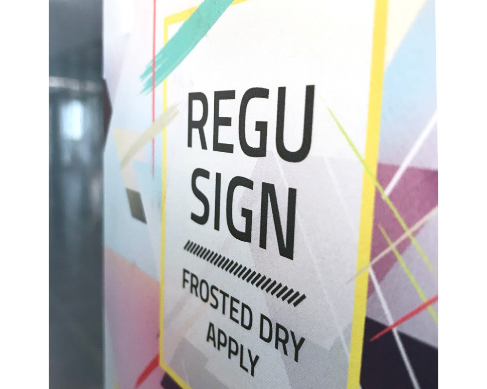 Regu Sign Frosted